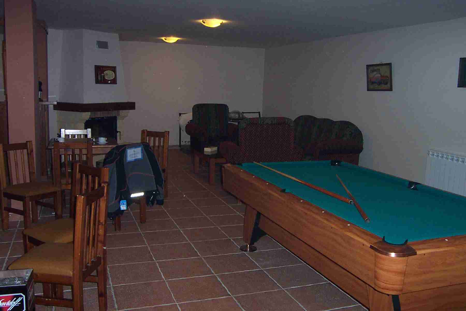 Pool room of Merab Chalets